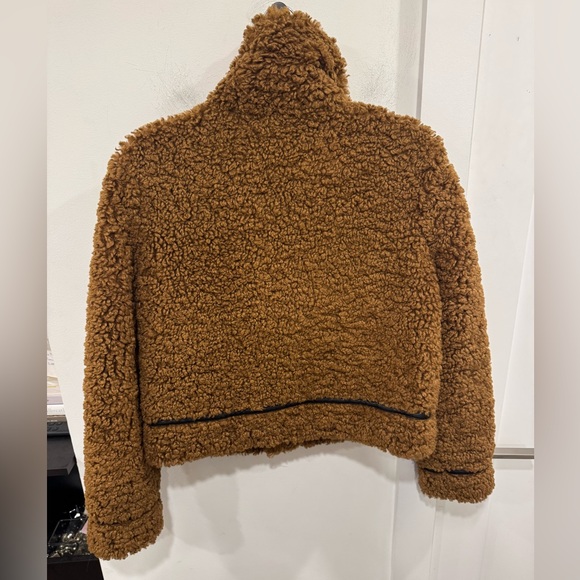 Stand Studio Brown Teddy Jacket - Picture 6 of 7